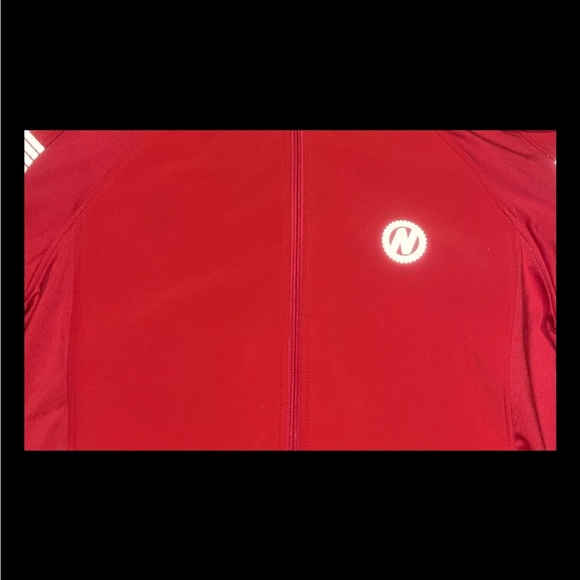 Nashbar Derby Softshell Thermal Cycling Jacket - Size Small - Cold Weather -Red - Picture 6 of 7